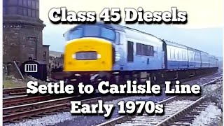 British Rail Classics: Class 45 Diesels on Settle to Carlisle Line - 1970s