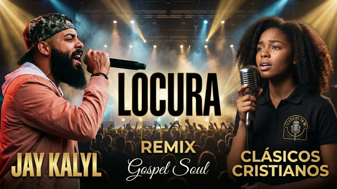 🎤 LOCURA (REMIX Gospel Soul 90s) - Jay Kalyl x Clásicos Cristianos | Feat. Voz Femenina