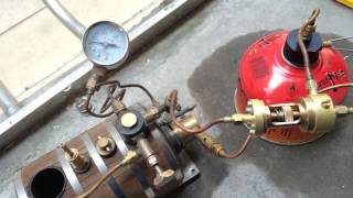 steam controlled gas regulator