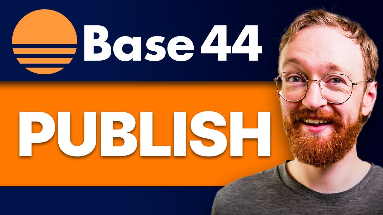 How to Publish Your Base44 App and Go Live - YouTube