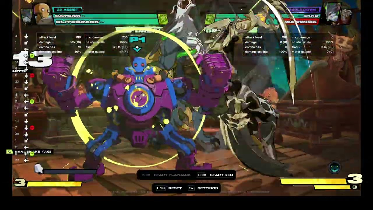 silly WW / Blitz instant bloodlust + full steam combo