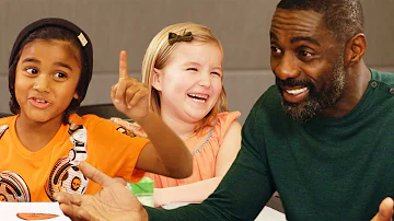 Idris Elba Gets Valentine's Day Advice from Kids // Omaze