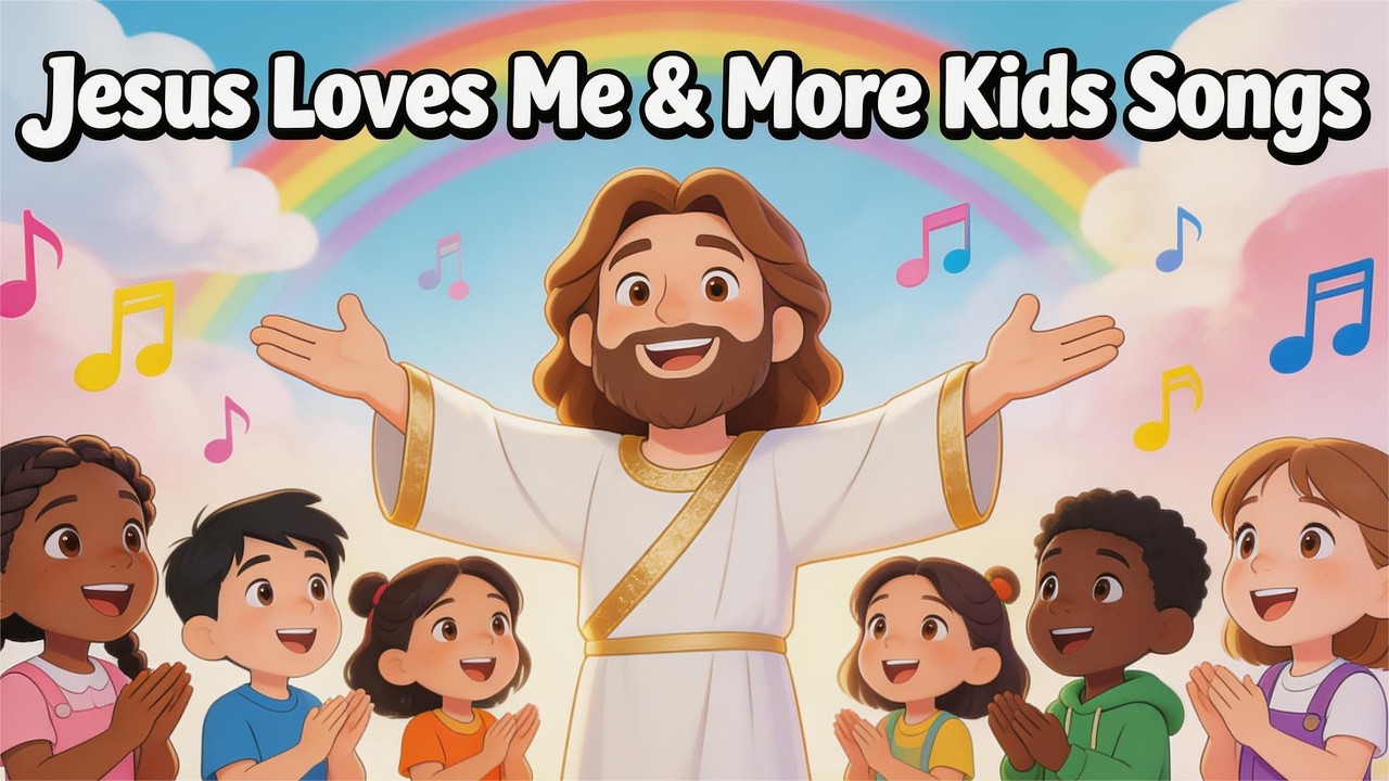 Jesus Loves Me & More Kids Songs | Christian Songs for Kids Compilation ...