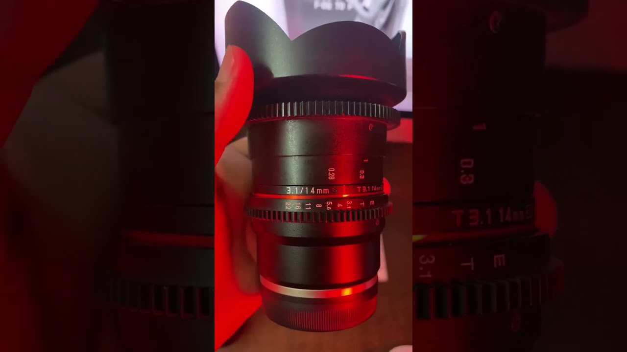 SAMYANG サムヤン　14mm T3.1 シネマレンズ　Eマウント　SONY Samyang 14mm T3.1 VDSLRII Cine Lens for Sony E-Mount SYDS14M-NEX
