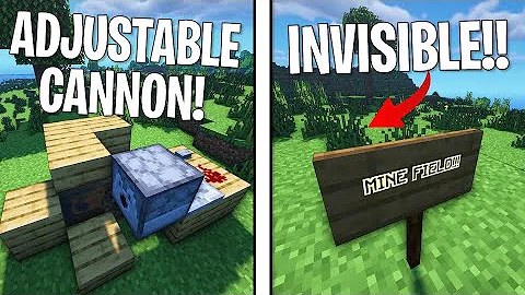 Top 10 TNT Bomb Build Hacks In Minecraft! 💣💥