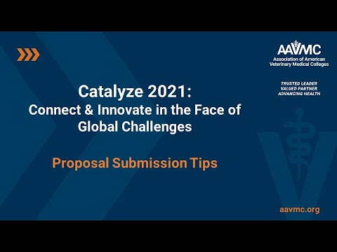 Catalyze 2021: Proposal Submission Tips