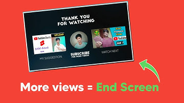 How to Add END SCREEN to youtube video in Telugu