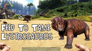 Taming Lystrosaurus Ark - Easiest Tame ARK SURVIVAL EVOLVED