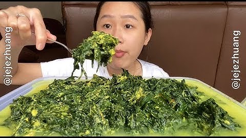 DAUN UBI SEBASKOM 🤣 #JEJEZHUANG #MUKBANGJEJEZHUANG