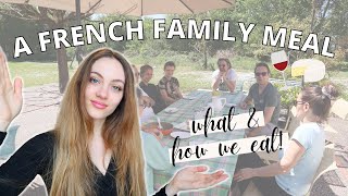 French family dinner! What we eat as a French family // Typical French meals | Edukale