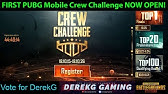 PUBG MOBILE CREW CHALLENGE IS COME # HOW TO REGISTER IN CREW ... - 