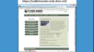 AECWS - Downloading the A/E/C Work Structure