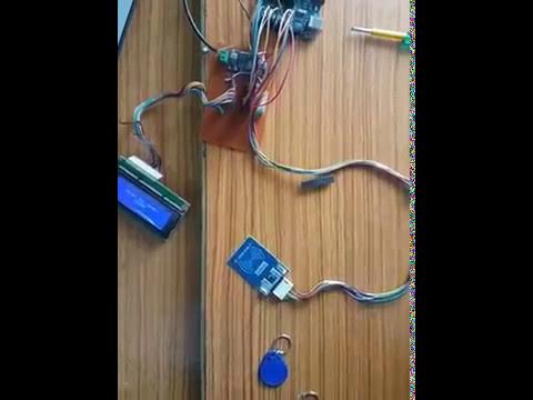 RFID BASED ACCESS CONTROL SYSTEM USING ARDUINO UNO - YouTube