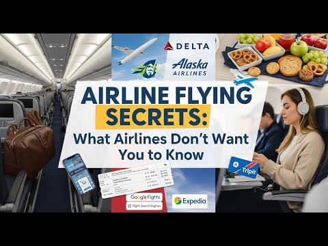 AIRLINE FLYING SECRETS : What Airlines Don't Want You to Know