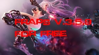 How to install full version of fraps v.3.5.9 FOR FREE 2014-2015