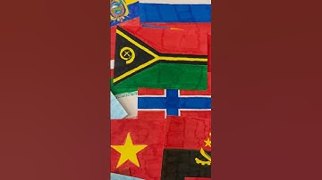 How to Draw Flags of the World - Day 33: Vanuatu   Request by @Luke-x3y5k
