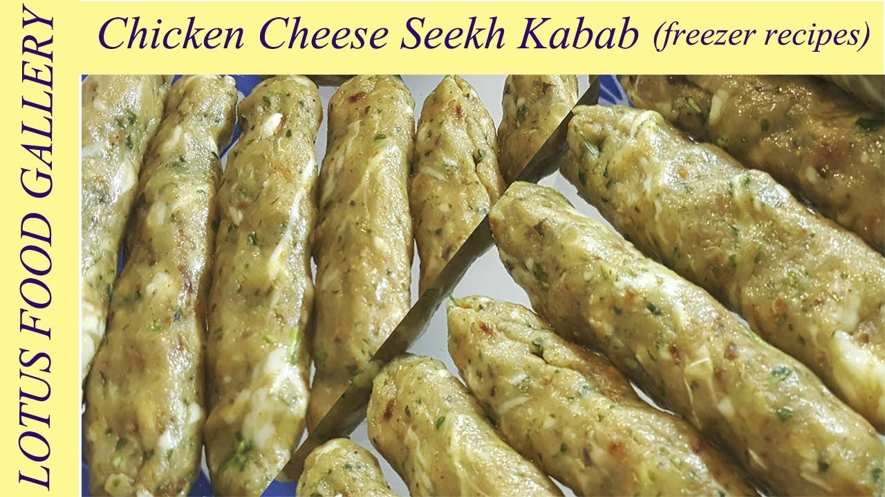 Chicken Cheese Seekh Kabab Recipe By Lotus Lotus Food Gallery