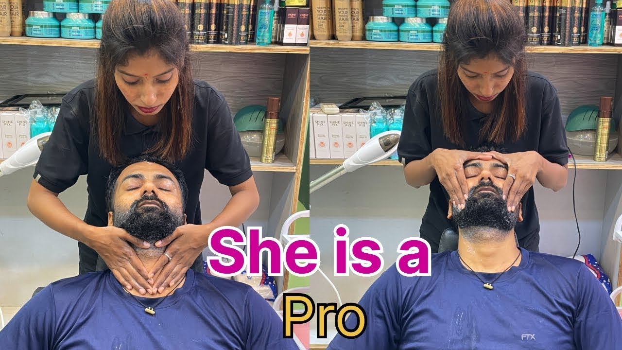 ASMR  Girl 🧒   Give me  Soft  Relaxing spa Massage ! Real  feeling pain  relief 🥲