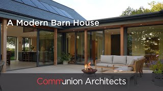 A Modern Barn House - That Sits Sensitively In Its Surroundings.