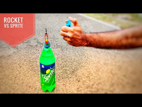 EXPERIMENT : ROCKET VS SPRITE! AMAZING RESULTS!!!