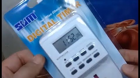 Digital Timer Power Socket