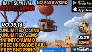 Raft Survival Desert Nomad V0.35.16 Terbaru 2025 - Unlimited Coins & Unlimited Ammo - Free Shopping