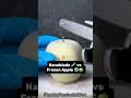 Nanoblade 🪚 vs Frozen Apple ❄️🍏 #Satisfying #Experiment #ASMR #NanoBlade #Science