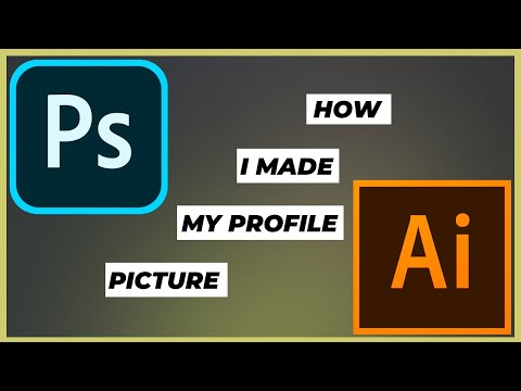 How i made my profile picture