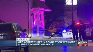 Three arrested in connection to Omaha mass shooting