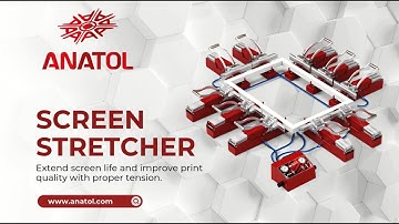 Anatol Equipment Pneumatic Screen Stretcher