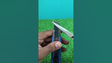 Remember this trick! How can you easily break a box cutter blade?#diy #tricks #tools