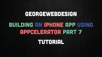 Building An iPhone App Using Appcelerator Titanium Part 7 - Create User Accounts