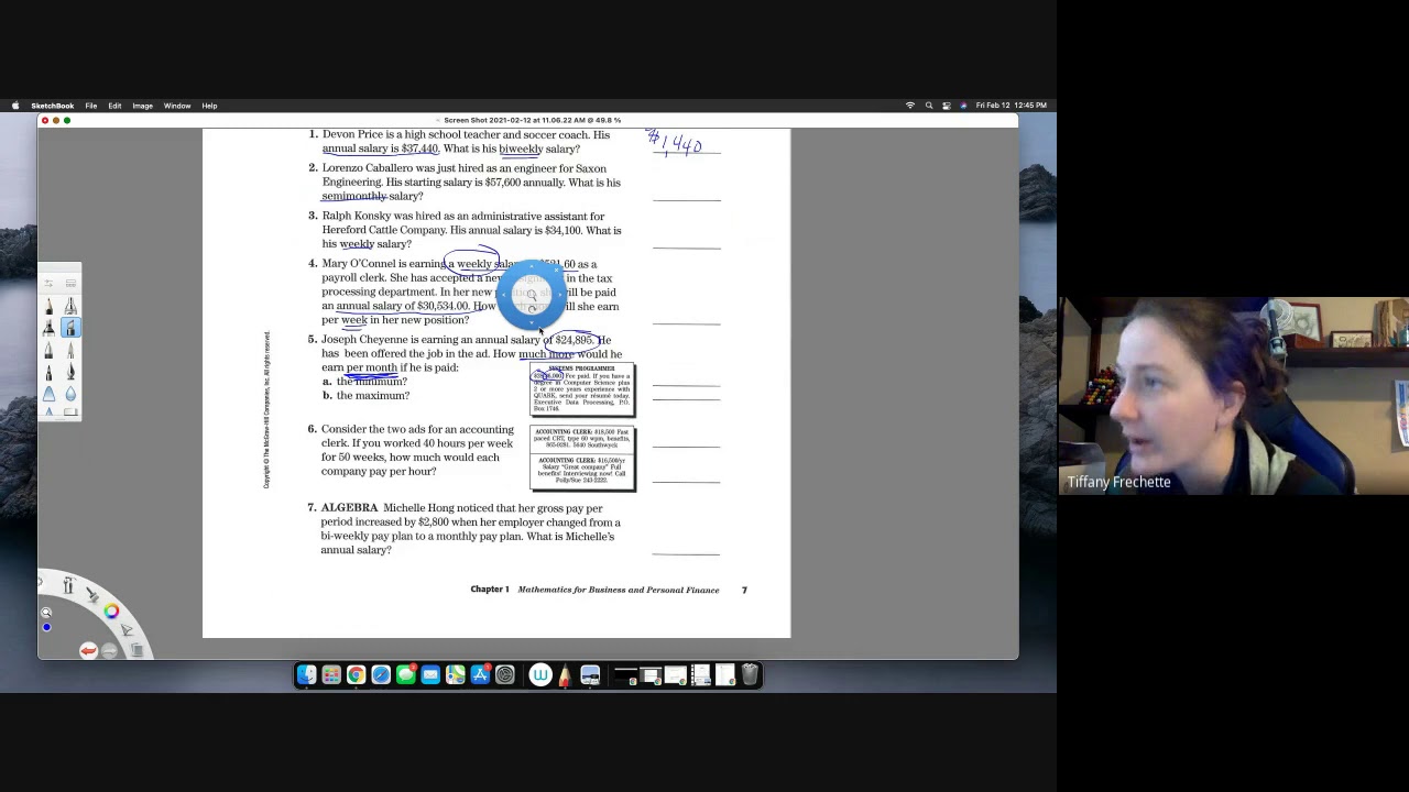 Business Math Ch 1.5 - YouTube