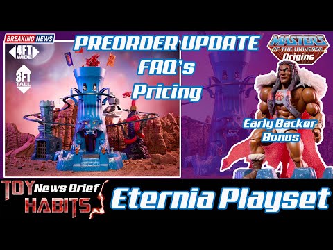 Eternia Playset MOTU Origins Mattel Creations Preorder Information, Reactions, and Hot Takes