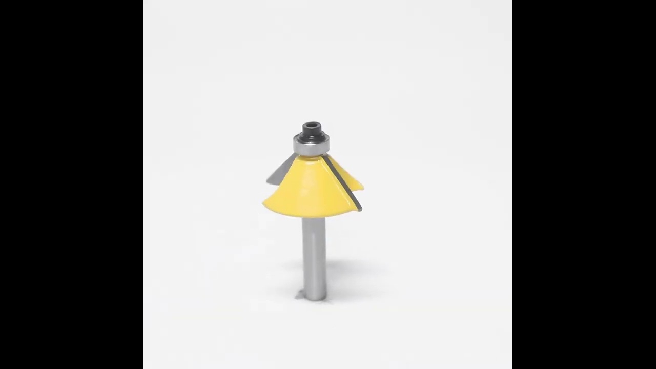 Jeu de mèches de routeur à tige 1/4 pouces, 1/2 pouces, 6mm, 8mm,