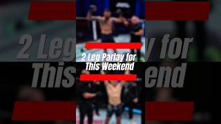 We are on a 3 week streak!! #ufc #mixedmartialartist #fightbreakdown #parlay #mmapredictions