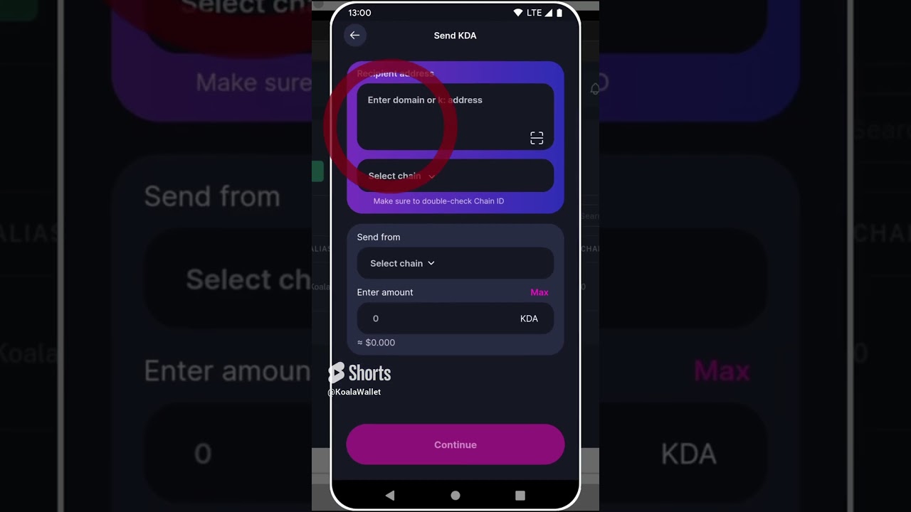 Pair your Koala Wallet with Crankk.io!
