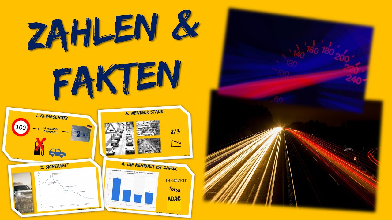 Tempolimit jetzt? Das sagt die Wissenschaft! 