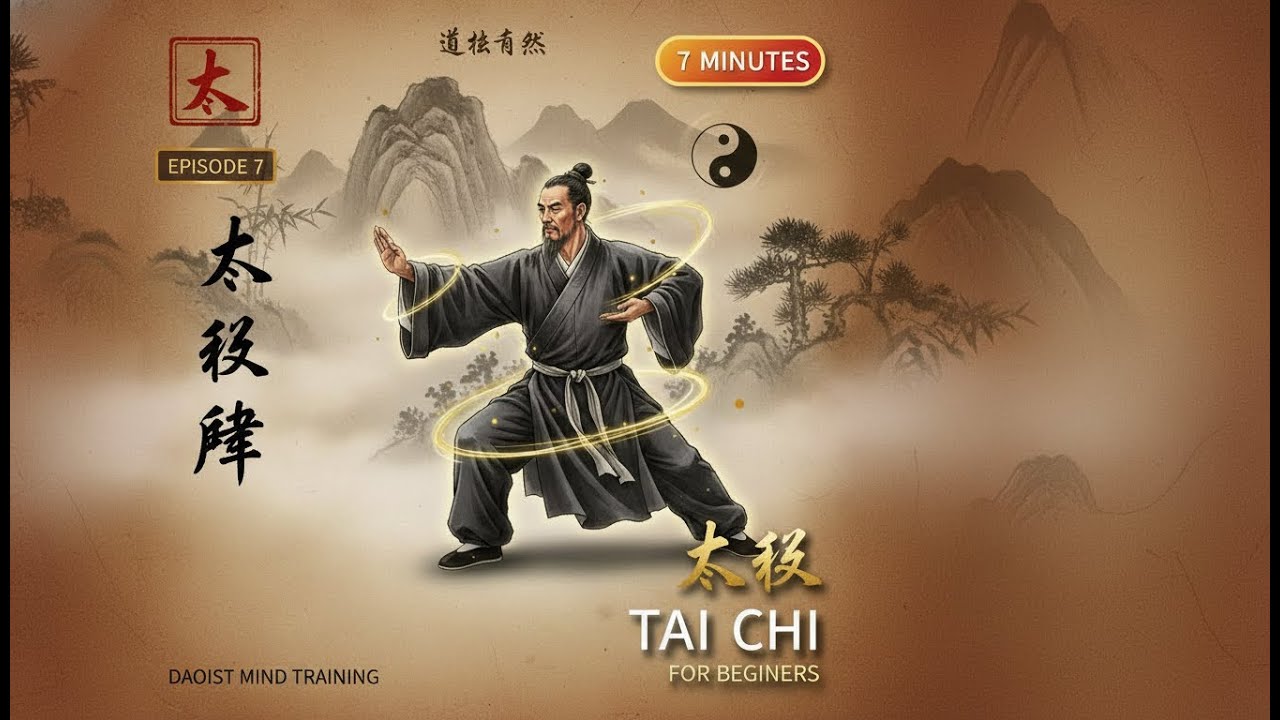 Tai Chi for Beginners: 7-Minute Morning Routine (Follow Along)