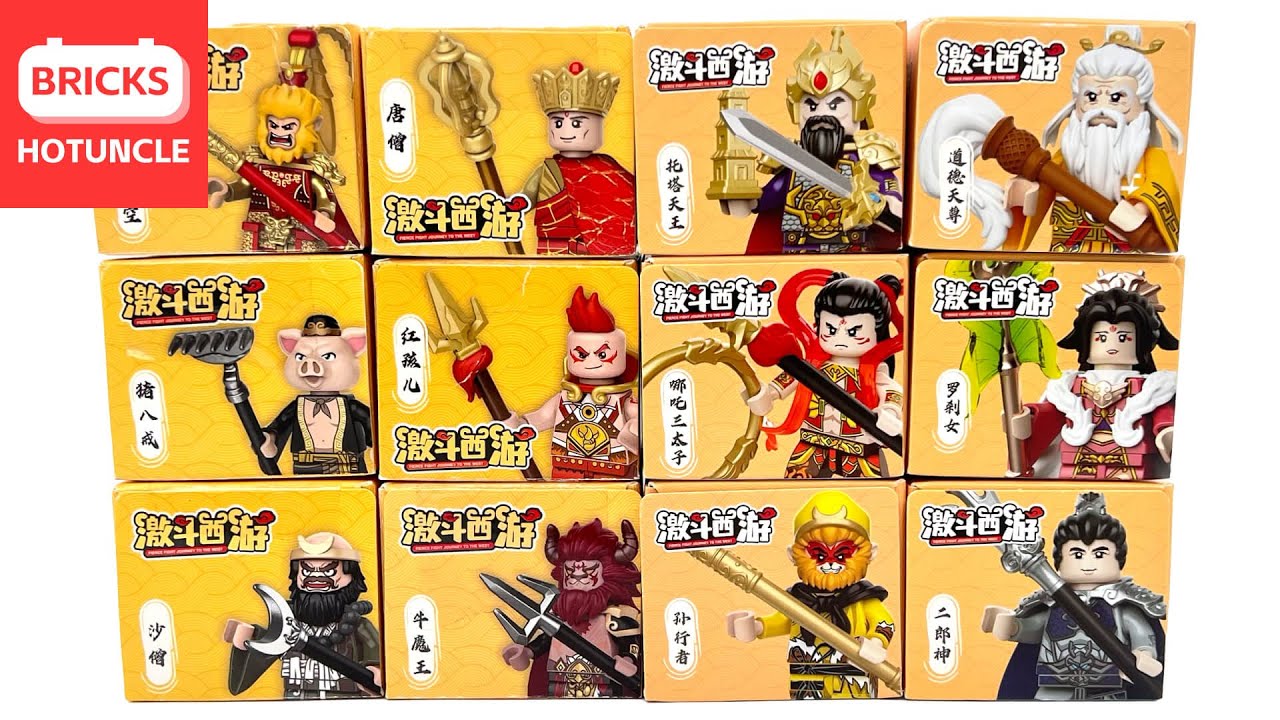 journey-to-the-west-all-12-minifigures-immersive-speed-build-unofficial