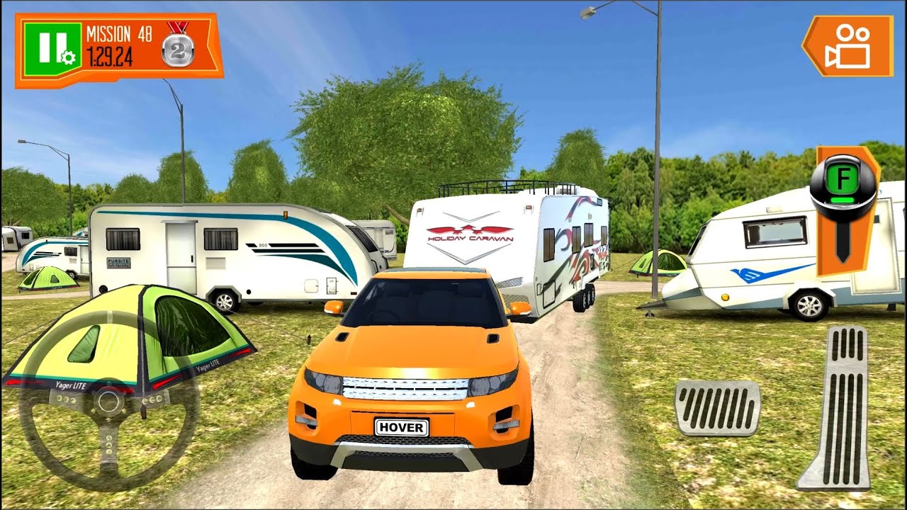 Camper Van Beach Resort #2 - Long Vehicles Driving Simulator Android Gameplay