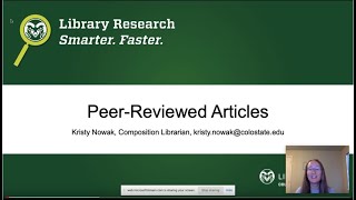 Peer-Reviewed Articles