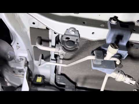 Lexus GX460 radiator removal/replacement - YouTube