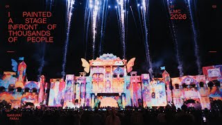 Painting a 60m stage live