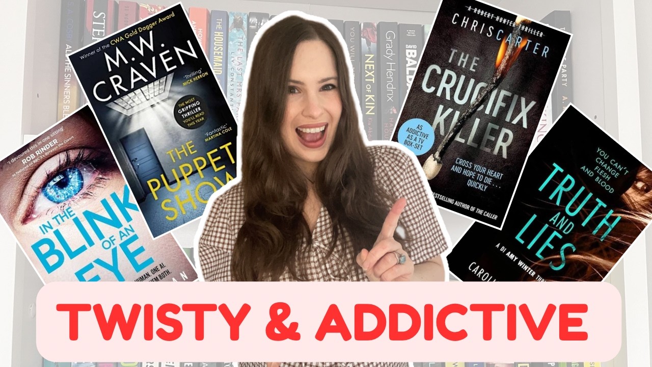 The BEST thriller book series that you NEED to read! - YouTube