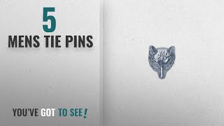Top 10 Mens Tie Pins [2018]: Quality Sterling Silver Fox Head Tie Pin or Tac & Gift Box By Dalaco -