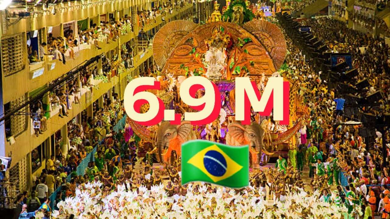 Rio Carnival 4K HD 2025 Rio de Janeiro 