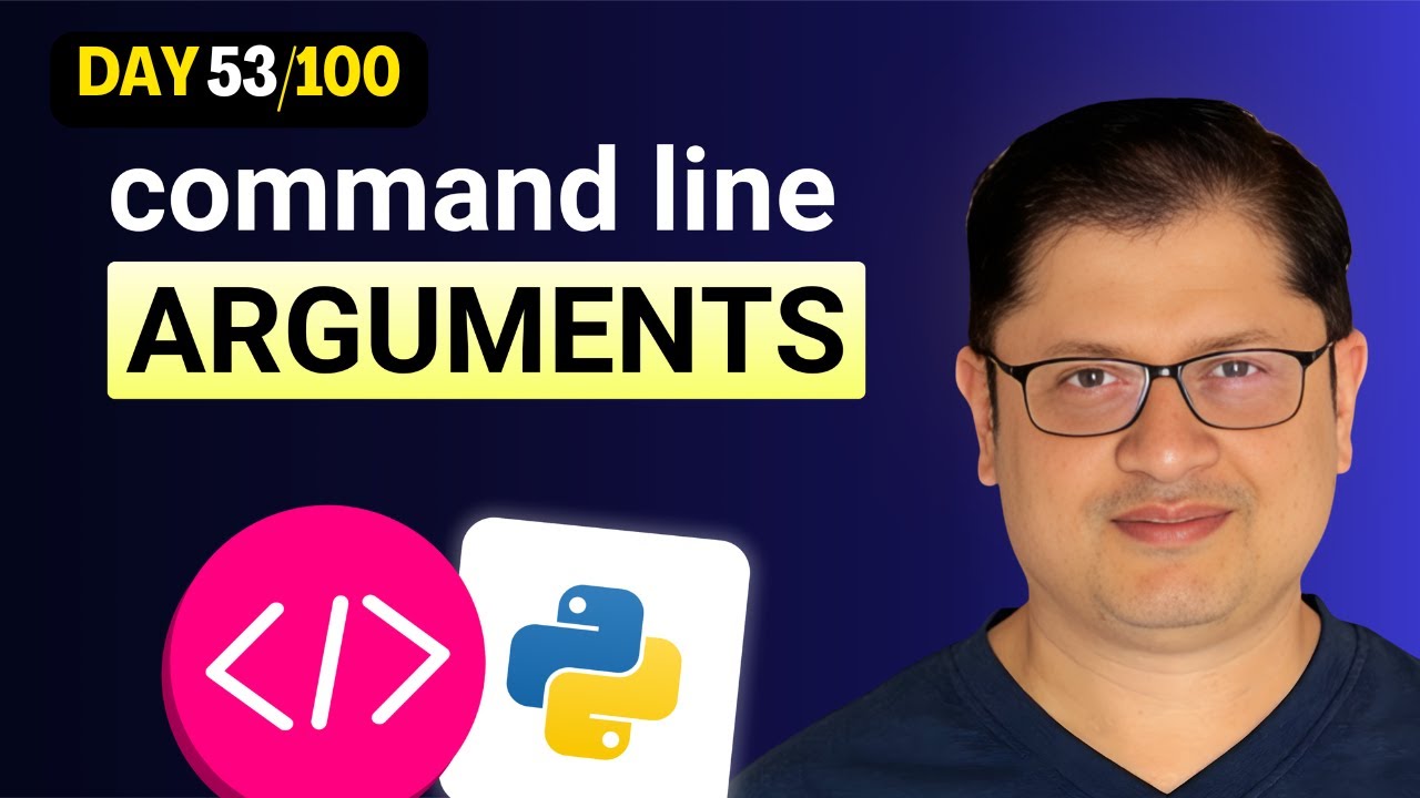 Python Command Line Arguments — 99% Logon Ko Yeh Nahi Pata! 💥 - YouTube