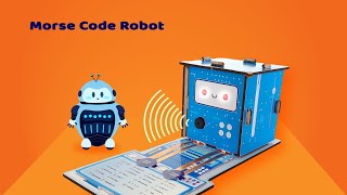 Morse Code Robot | STEM Electronics for Kids | DIY Electronic Toy | Secret Message | Paper Circuit