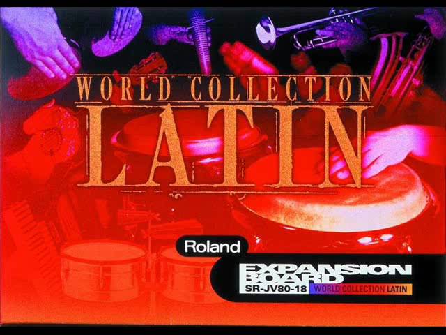 DEMO 2 Roland SR-JV80-18 ''World Collection Latin'' - YouTube
